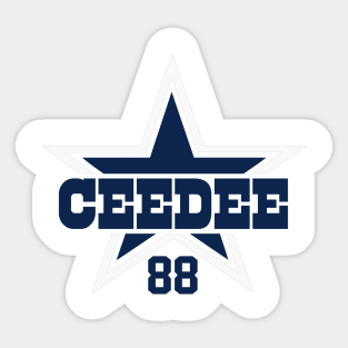 CEEDEE Cowboys theme Sticker